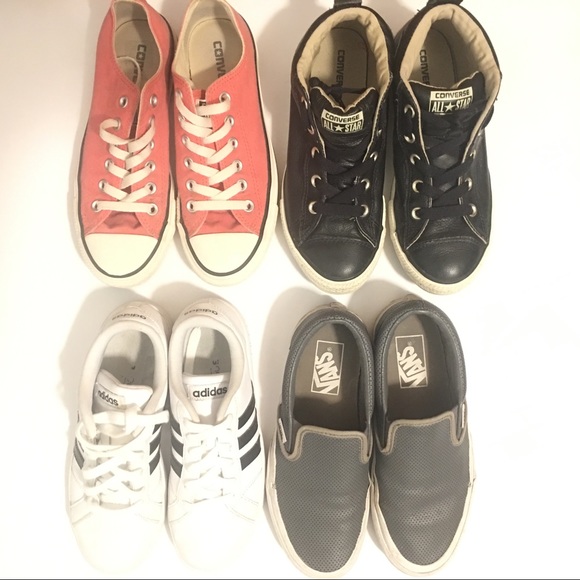 are vans and converse the same size